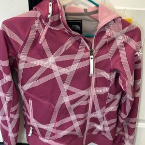 The North Face Fuchsia Geometric Jacket